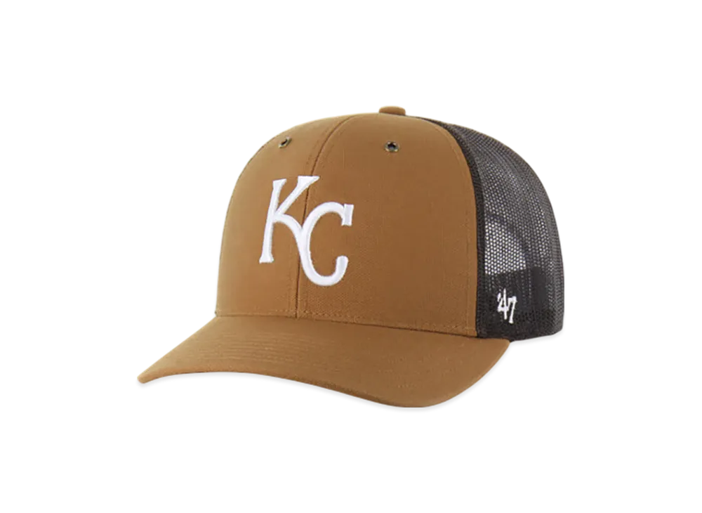 47 x Carhartt Kansas City Royals Trucker "Brown"
