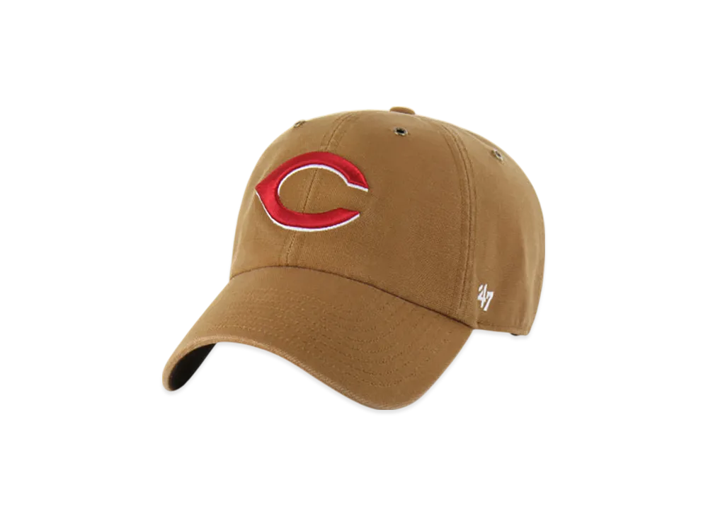 47 x Carhartt Cincinnati Reds Clean Up "Brown"