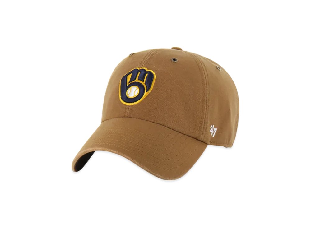 47 x Carhartt Milwaukee Brewers Clean Up "Brown"