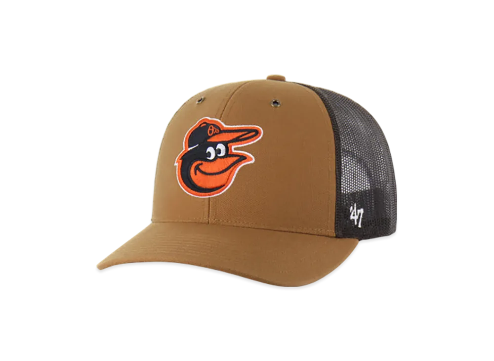 47 x Carhartt Baltimore Orioles Trucker "Brown"