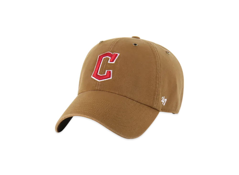 47 x Carhartt Cleveland Guardians Clean Up "Brown"