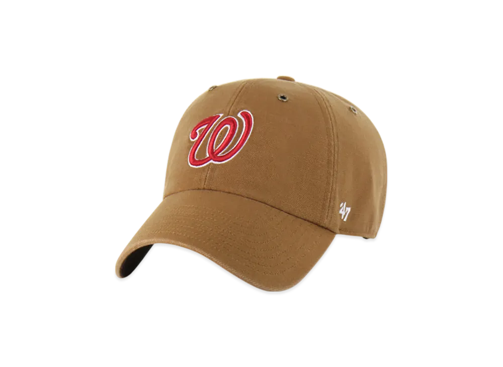 47 x Carhartt Washington Nationals Clean Up "Brown"