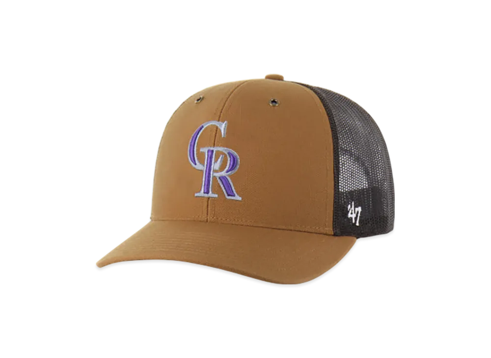 47 x Carhartt Colorado Rockies Trucker "Brown"