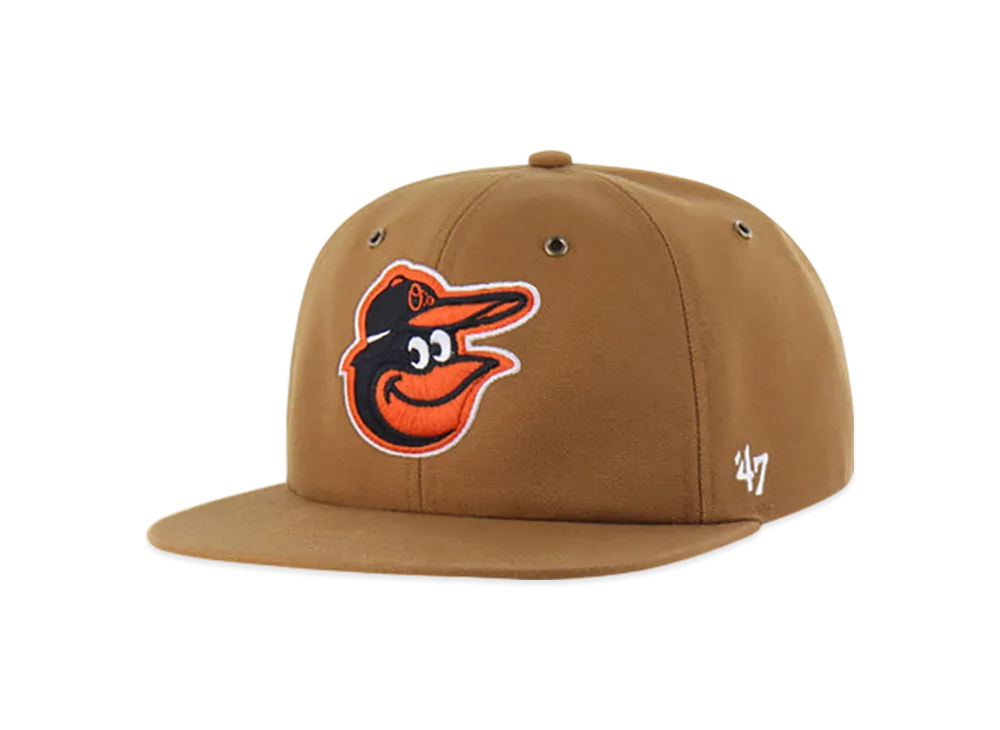 47 x Carhartt Baltimore Orioles Captain RL Relaxed Fit "Brown"