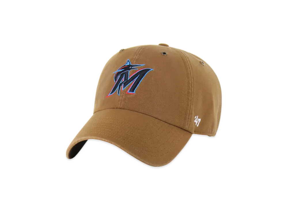 47 x Carhartt Miami Marlins Clean Up "Brown"