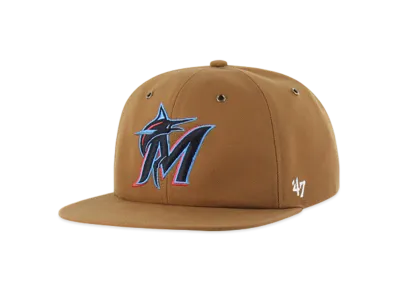 47 x Carhartt Miami Marlins Captain RL Relaxed Fit "Brown"