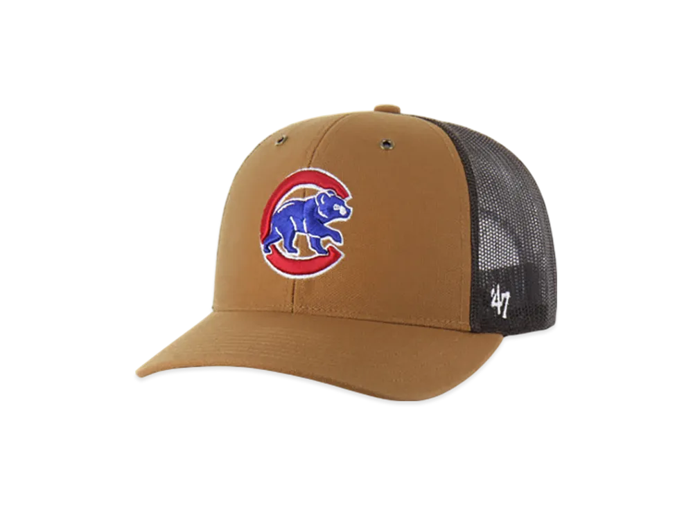 47 x Carhartt Chicago Cubs Trucker "Brown"