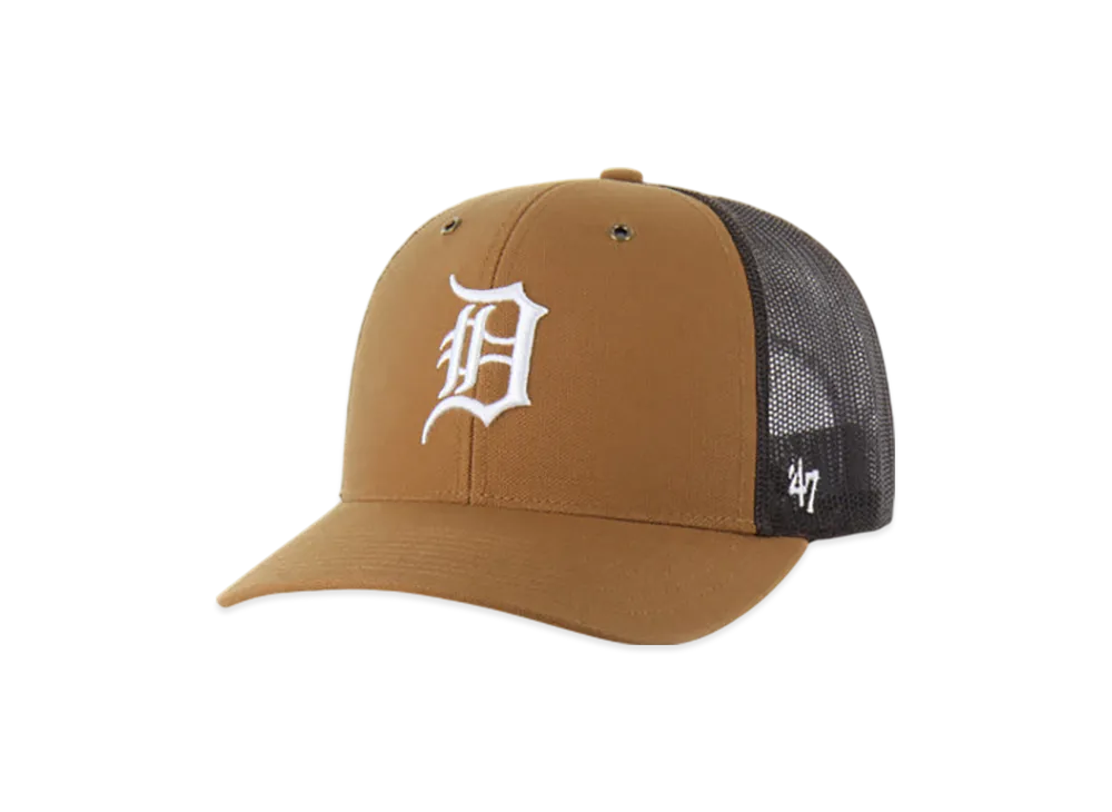 47 x Carhartt Detroit Tigers Trucker "Brown"
