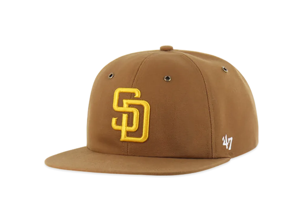 47 x Carhartt San Diego Padres Carhartt '47 Captain RL Relaxed Fit "Brown"