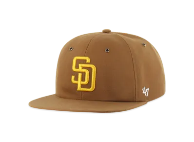 47 x Carhartt San Diego Padres Carhartt '47 Captain RL Relaxed Fit "Brown"