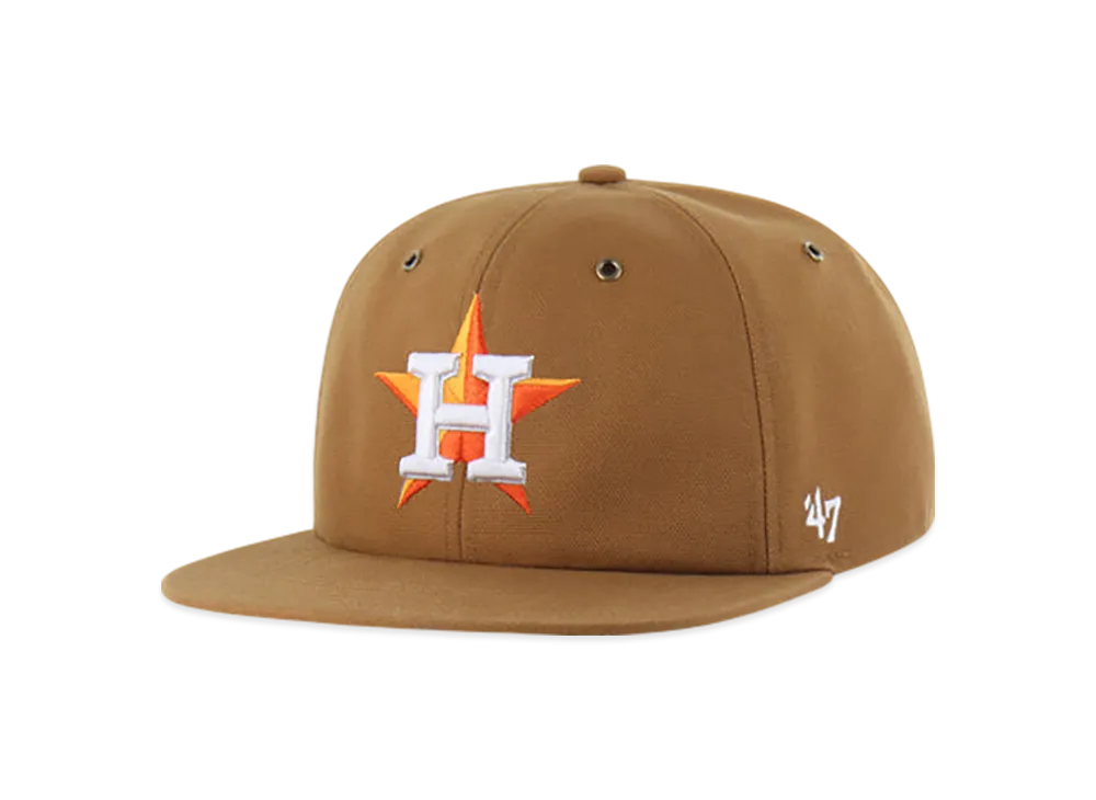 47 x Carhartt Houston Astros Captain RL Relaxed Fit "Brown"
