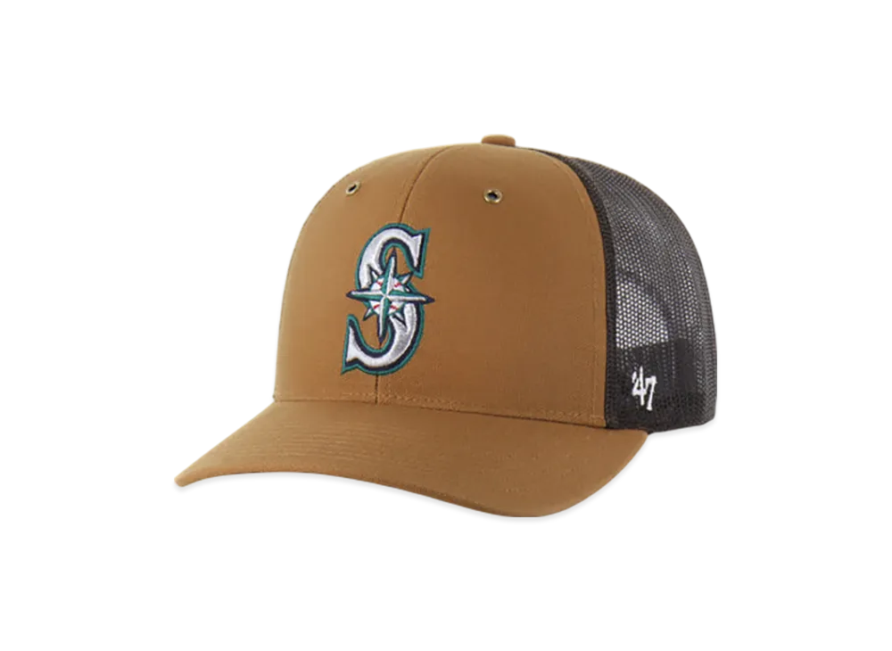 47 x Carhartt Seattle Mariners Trucker "Brown"