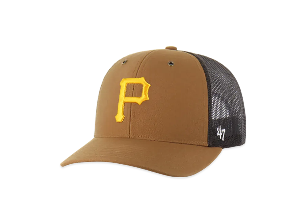 47 x Carhartt Pittsburgh Pirates Trucker "Brown"