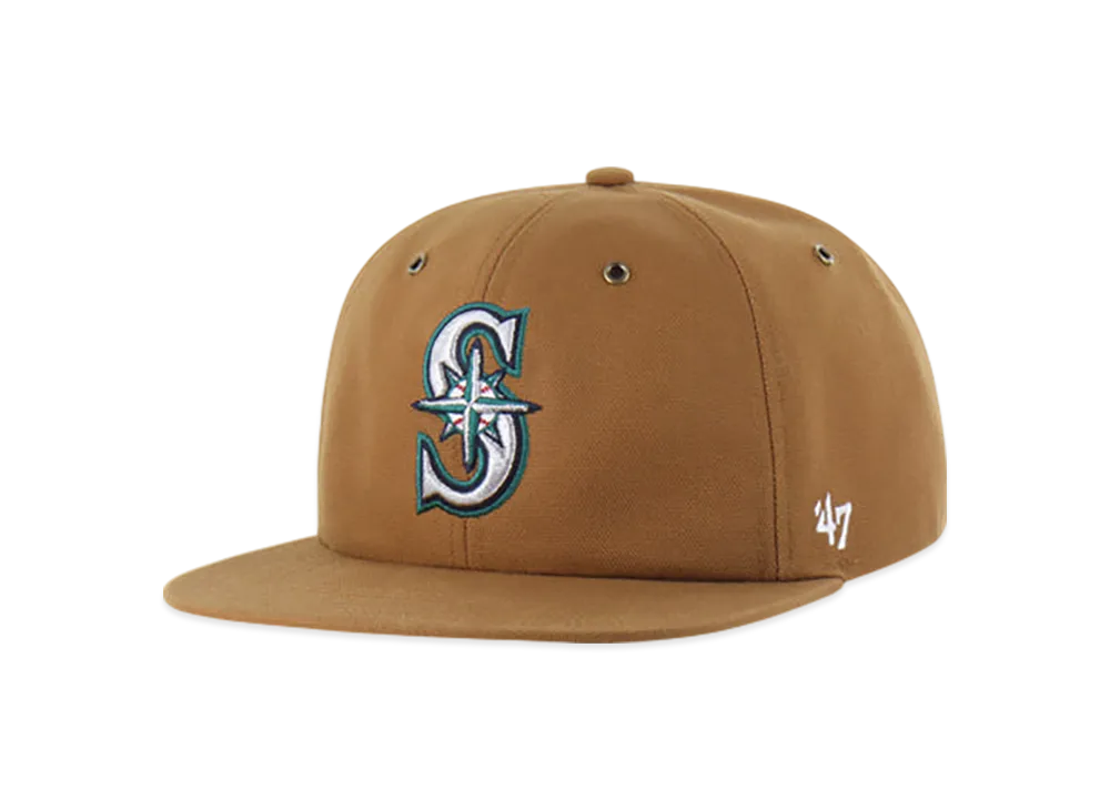 47 x Carhartt Seattle Mariners Captain RL Relaxed Fit "Brown"