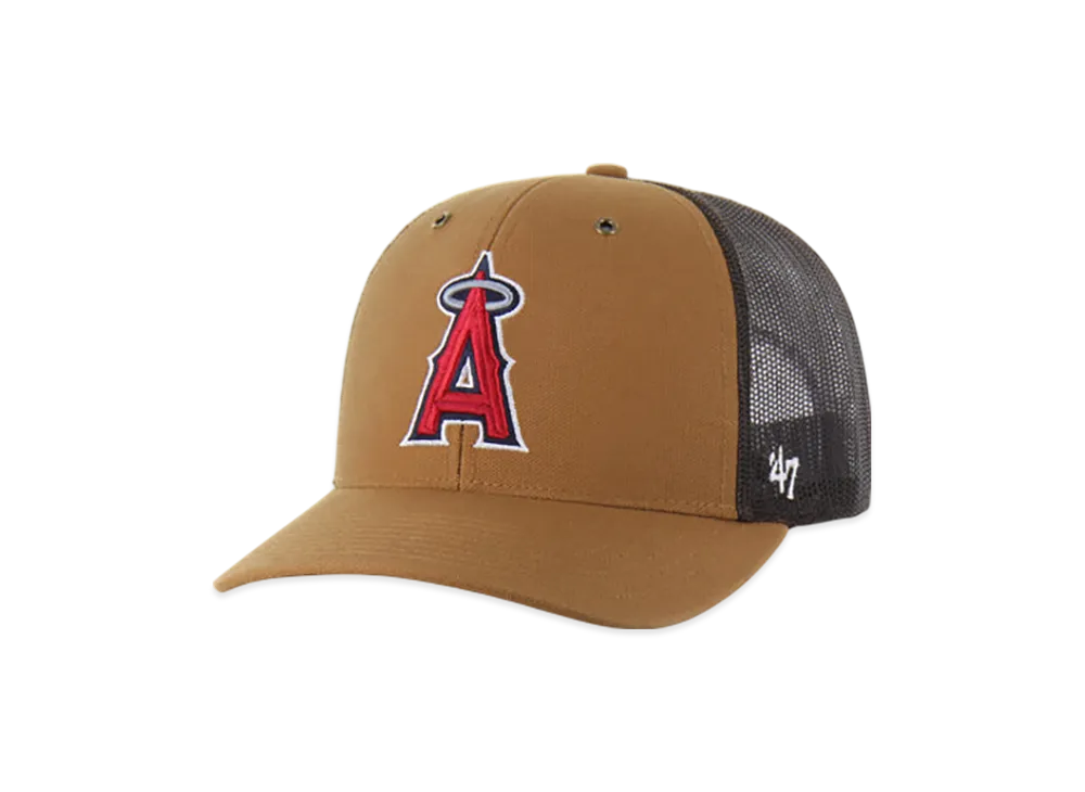 47 x Carhartt Los Angeles Angels Trucker "Brown"