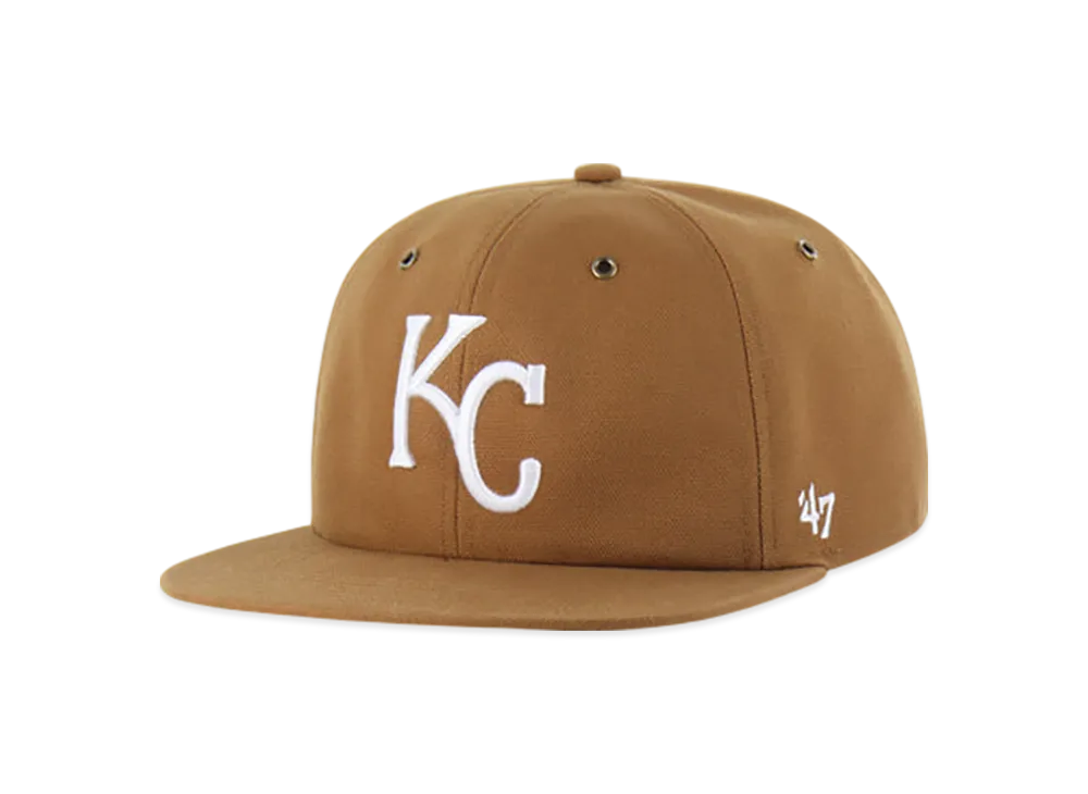 47 x Carhartt Kansas City Royals Captain RL Relaxed Fit "Brown"
