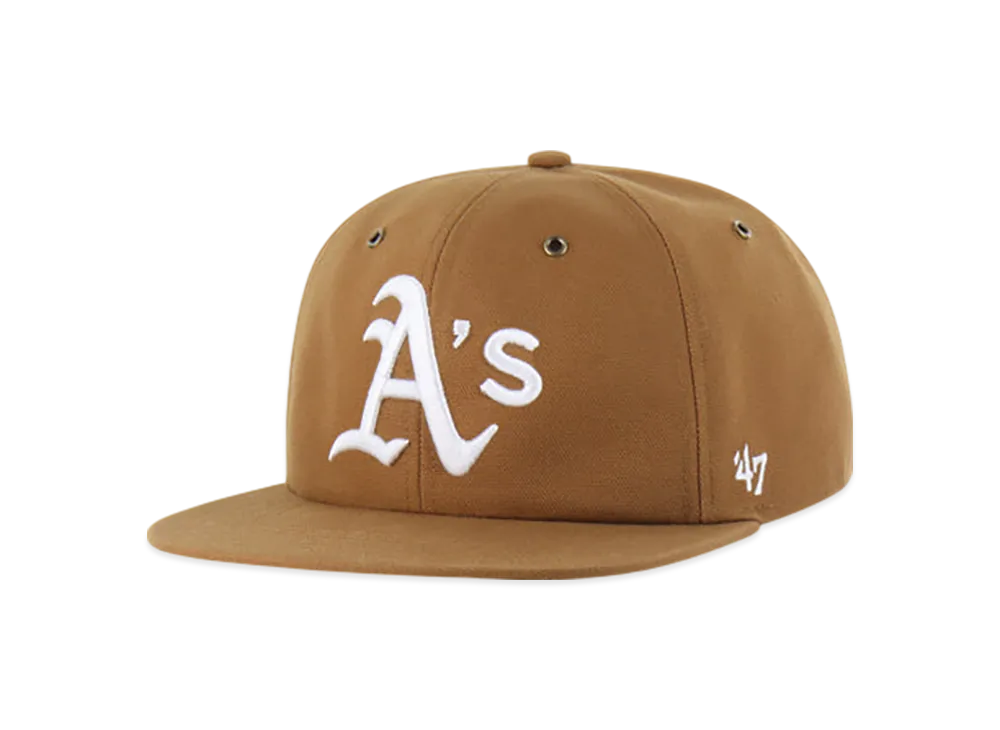 47 x Carhartt Athletics Baseball Captain RL Relaxed Fit "Brown"