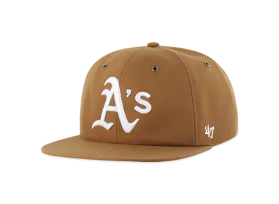 47 x Carhartt Athletics Baseball Captain RL Relaxed Fit "Brown"