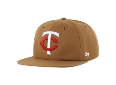 47 x Carhartt Minnesota Twins Captain RL Relaxed Fit "Brown"