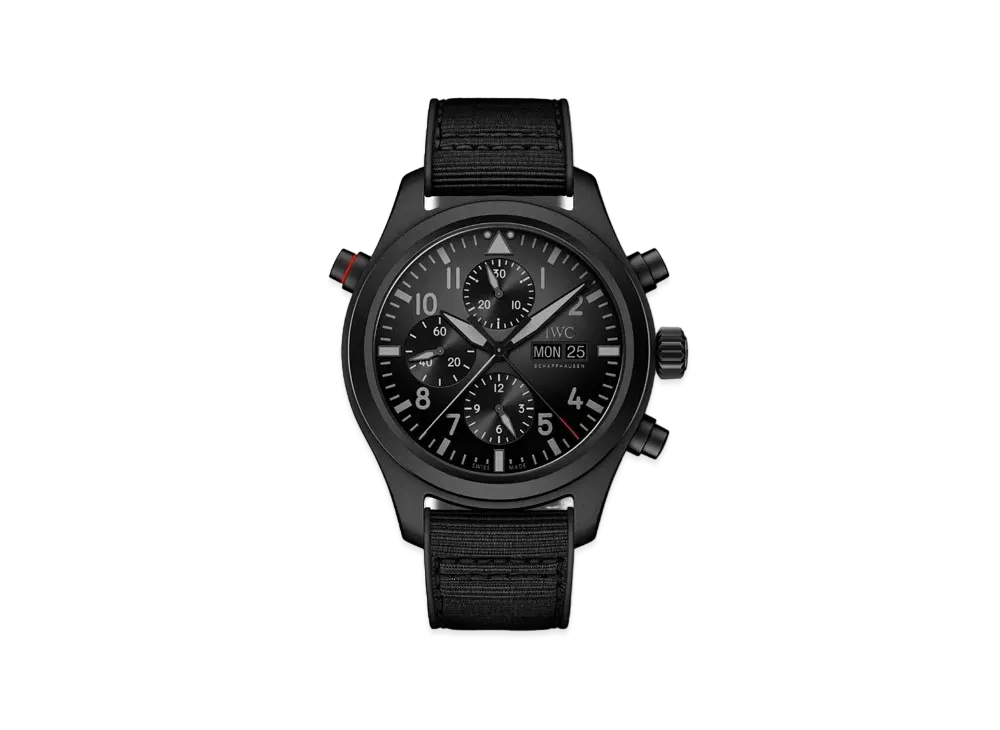 IWC Pilot's Watch Double Chronograph Top Gun Ceratanium
