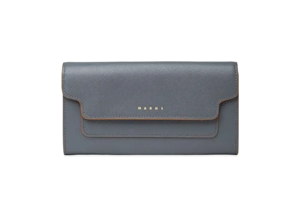 Marni Saffiano Leather Continental Wallet