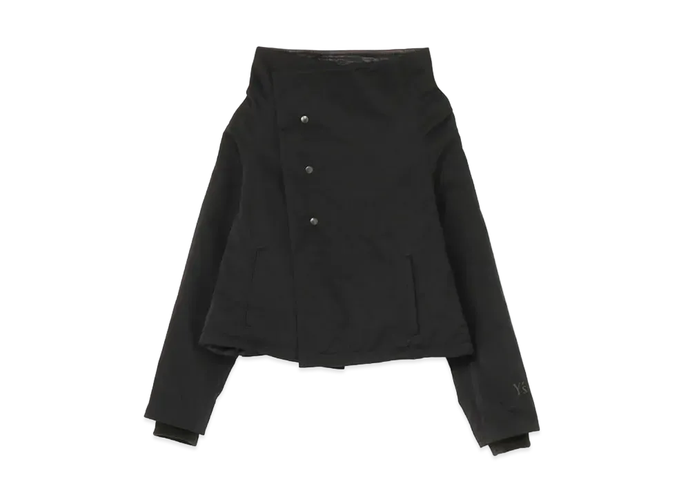 Yohji Yamamoto Y's NYLON CHINO CLOTH SHORT OUTER "Black"