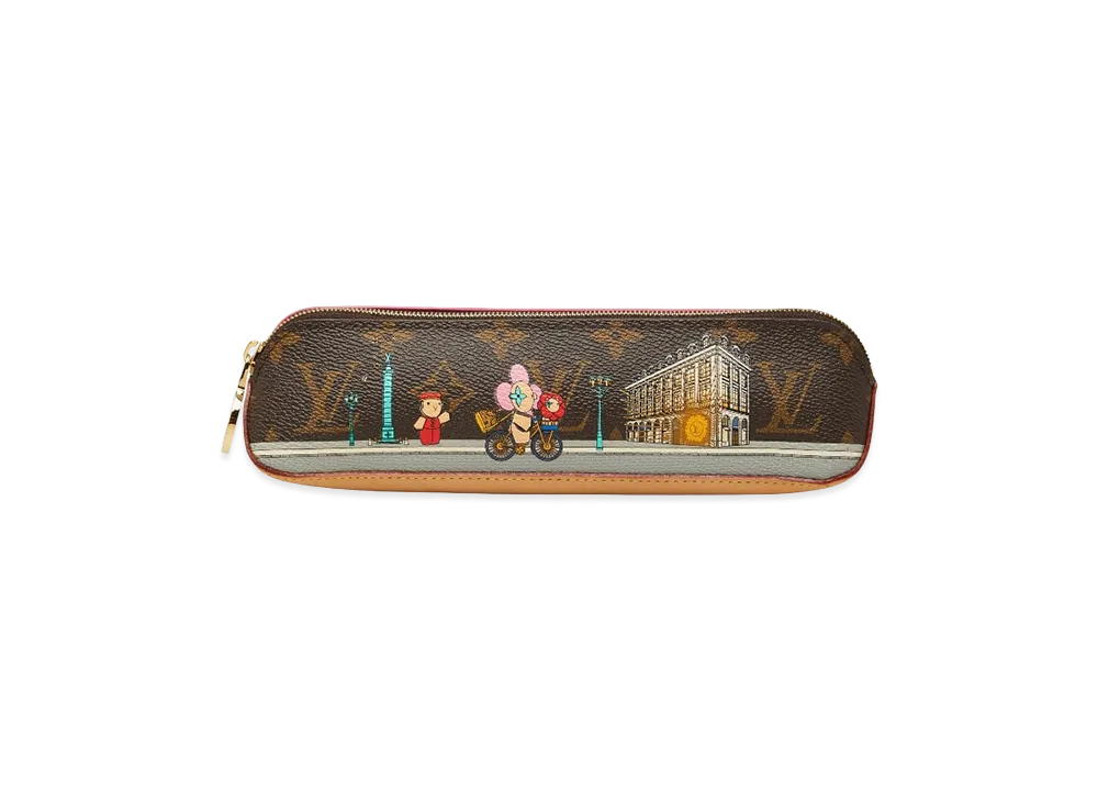 Louis Vuitton Monogram Vivienne Pencil Case "Brown/Pink"