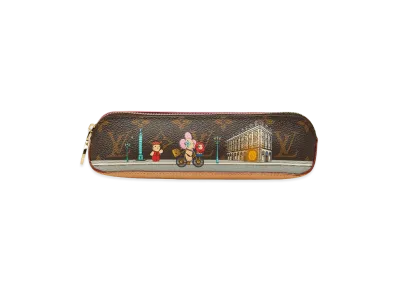 Louis Vuitton Monogram Vivienne Pencil Case "Brown/Pink"