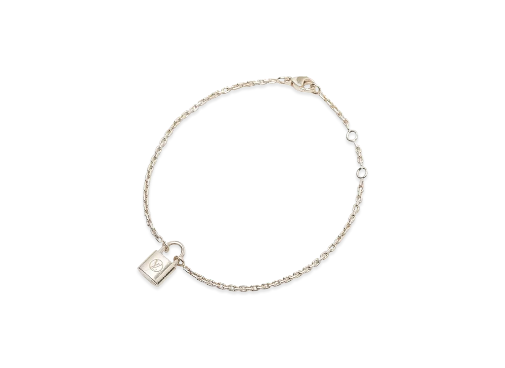 Louis Vuitton Silver Lockit Bracelet