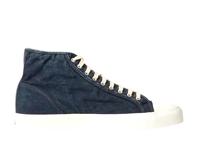 RRL Ralph Lauren Mayport Indigo Canvas Sneaker "Indigo"
