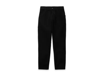 Carhartt WIP Single Knee Pant "Black(Rinsed)"