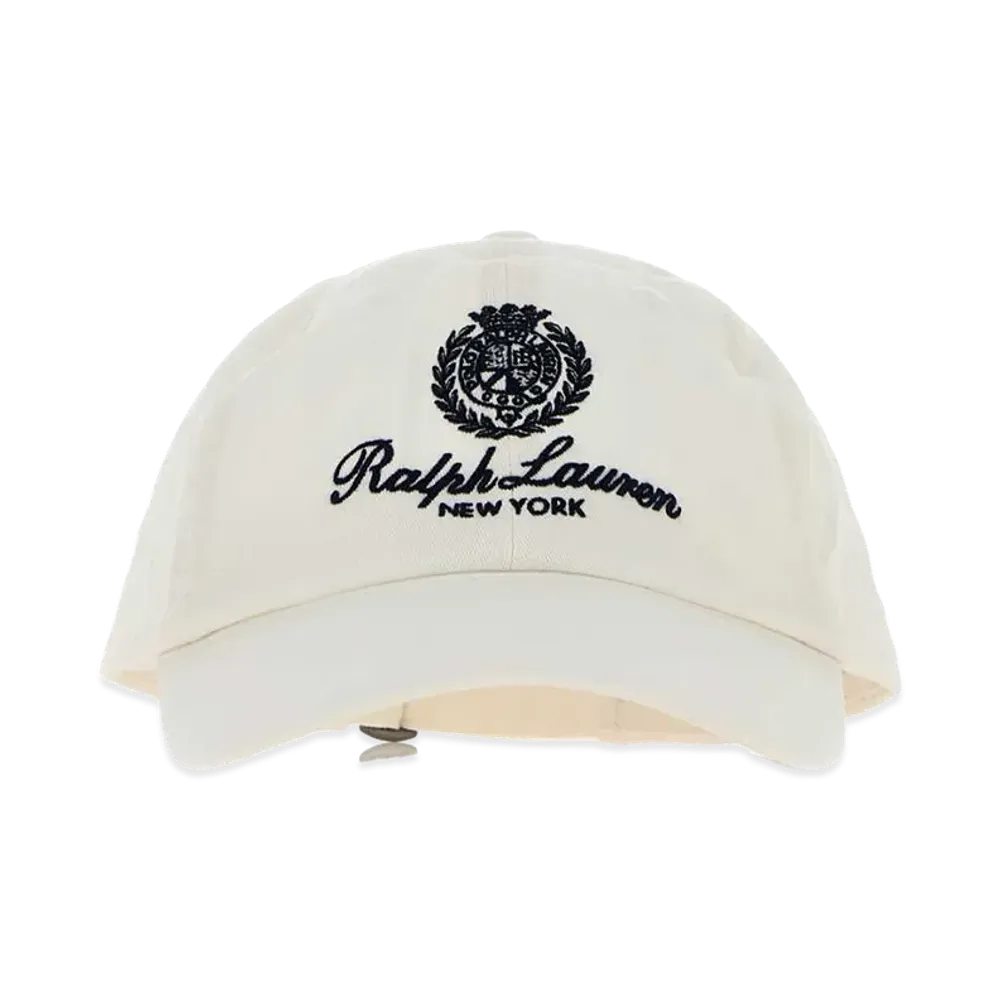 Polo Ralph Lauren Cotton Baseball Cap "White"