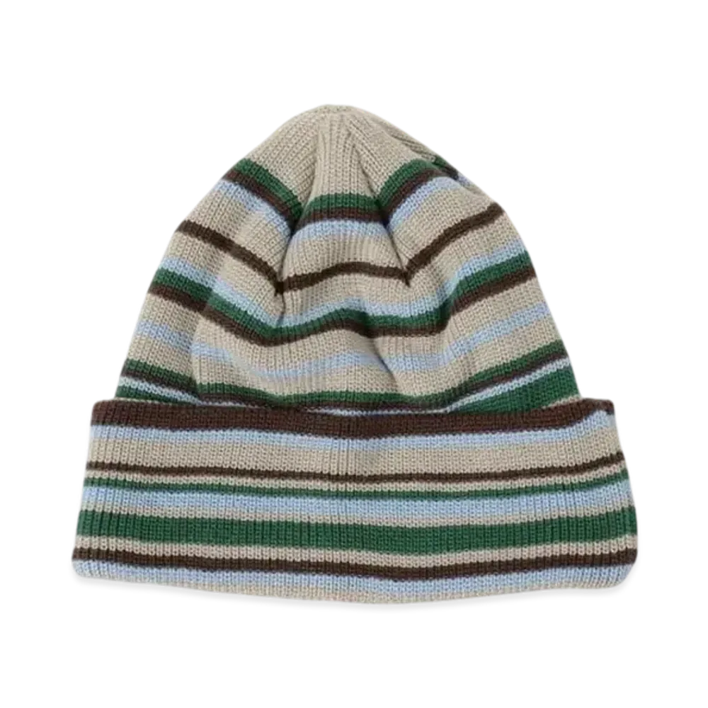 BEAMS Multi-Border Watch Cap "Sand"