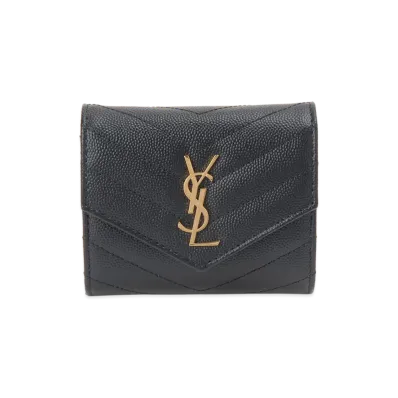 Saint Laurent Trifold Wallet "Black"