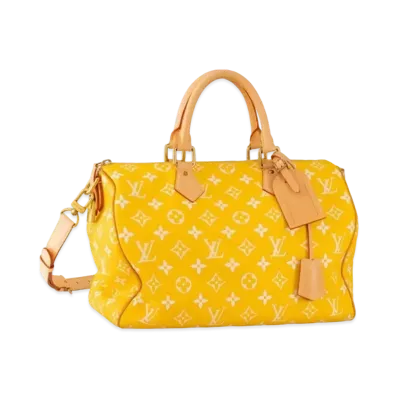Louis Vuitton Speedy P9 Bandouliere 40 Monogram "Jaune Mat"