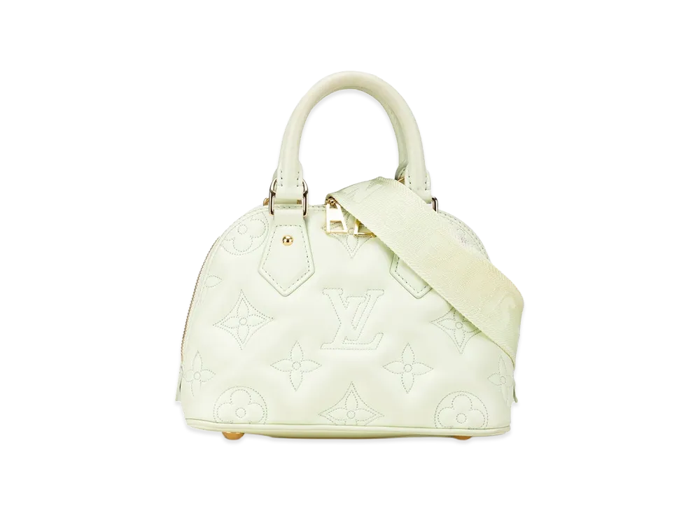 Louis Vuitton Alma Soft BB Monogram Mahina "Light Green"