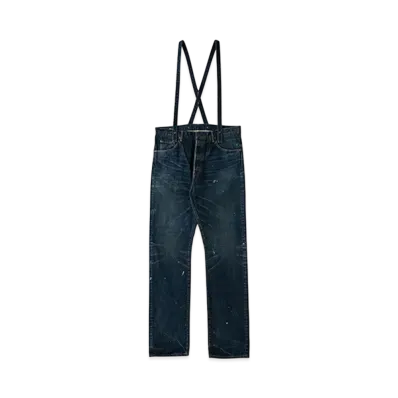 visvim SOCIAL SCULPTURE 17 DAMAGED-26 L30 "Denim"