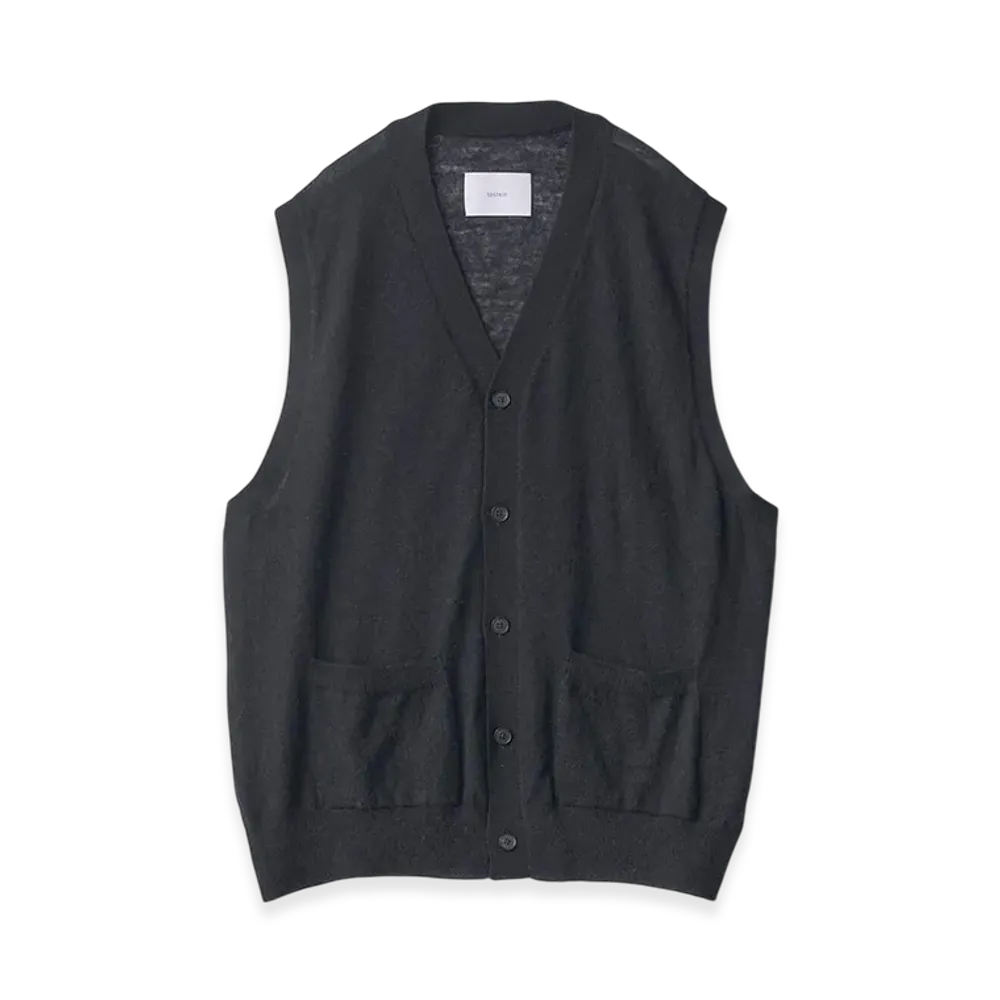 ssstein W/AL/NY Knit Vest "Black"