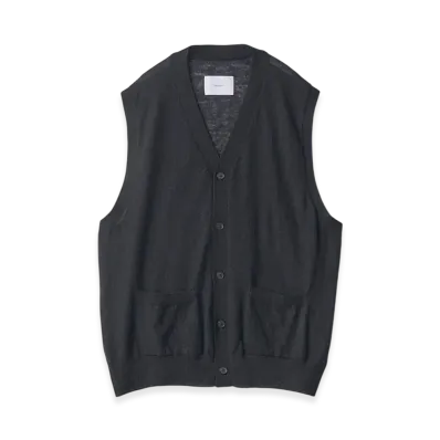 ssstein W/AL/NY Knit Vest "Black"
