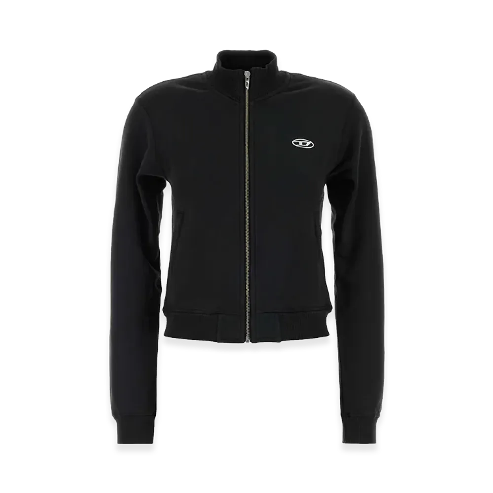Diesel Women's Cotton Sweatshirt "Black"