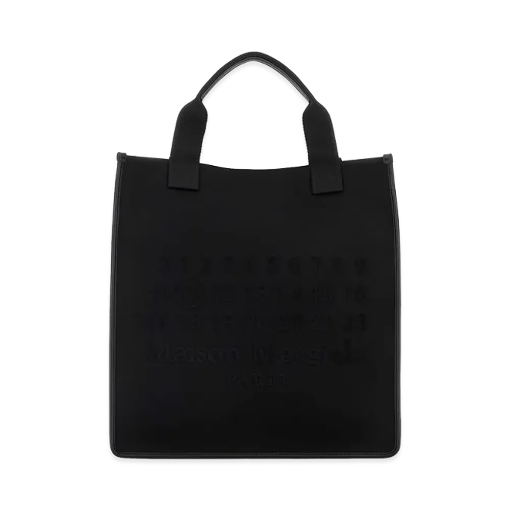 Maison Margiela Women's Canvas Shopping Bag "Black"
