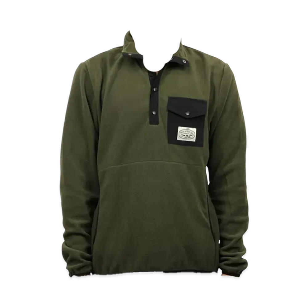 POLeR Snap Fleece Specialty "Olive"