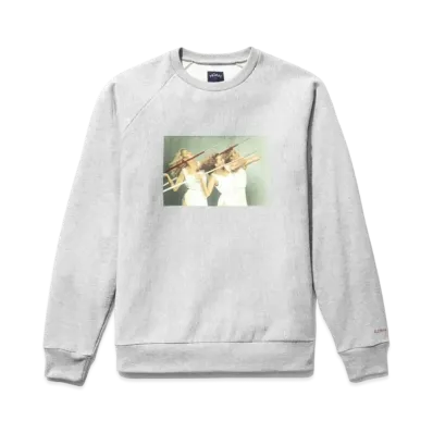 Noah x Roxy Music Flesh + Blood Crewneck "Grey"