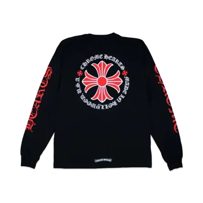 Chrome Hearts Made In Hollywood Plus Cross L/S T-Shirt "Black"