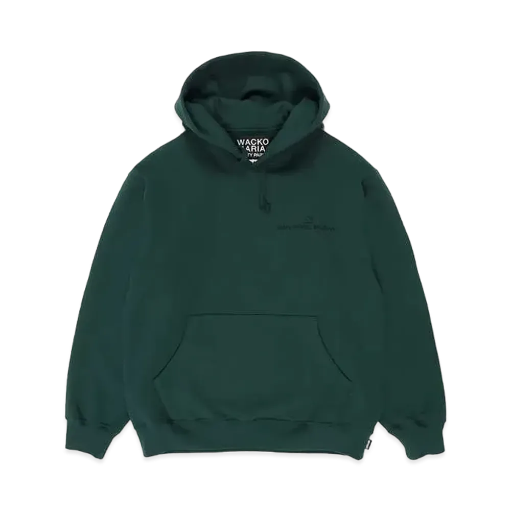 WACKO MARIA Jean-Michel Basquiat / Heavy Weight Hooded Sweat Shirt "Green"