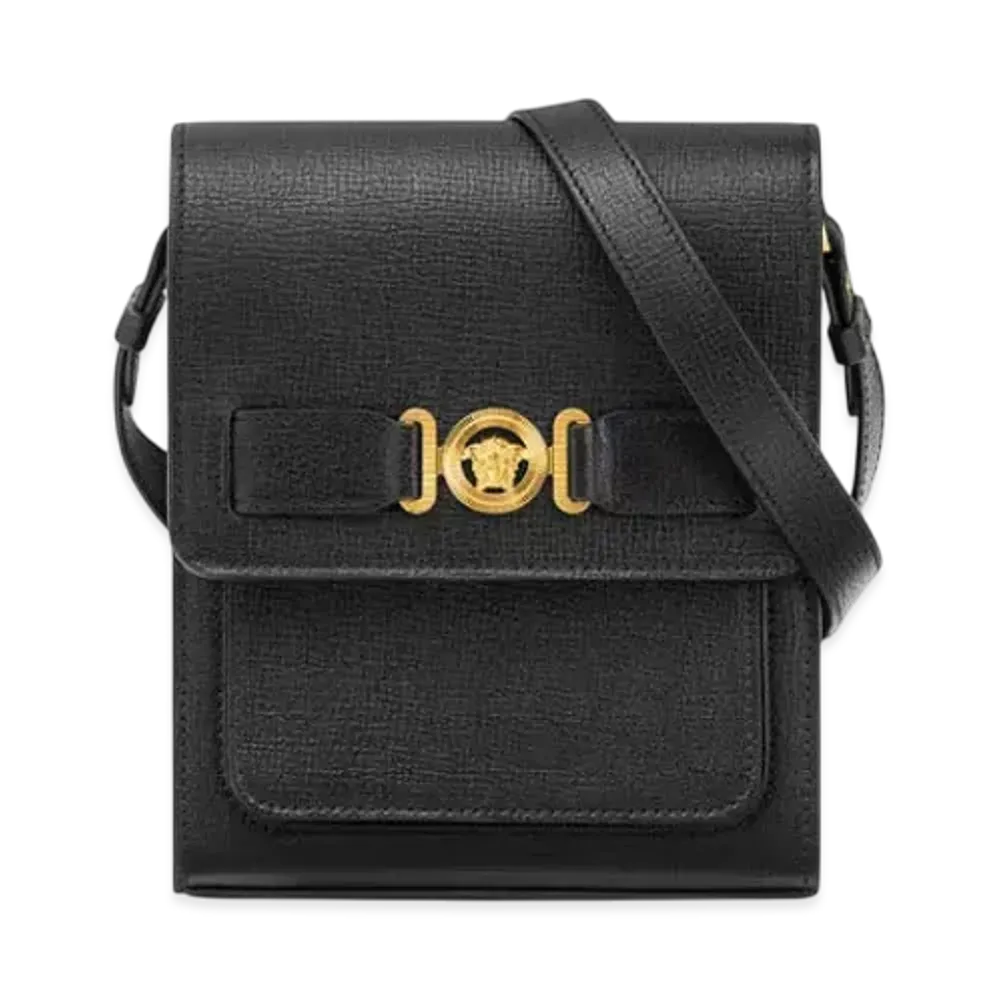 Versace Cross Body Bag Medusa Biggie "Black/Gold"