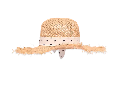 MIU MIU Lafia Hat "Beige/Ivory"