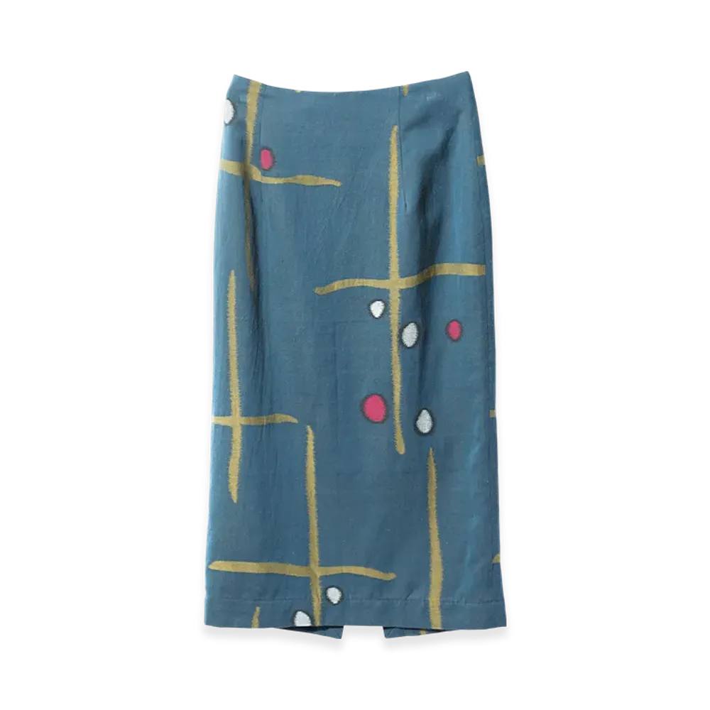NEEDLES Pencil Skirt "Cross/Dot"