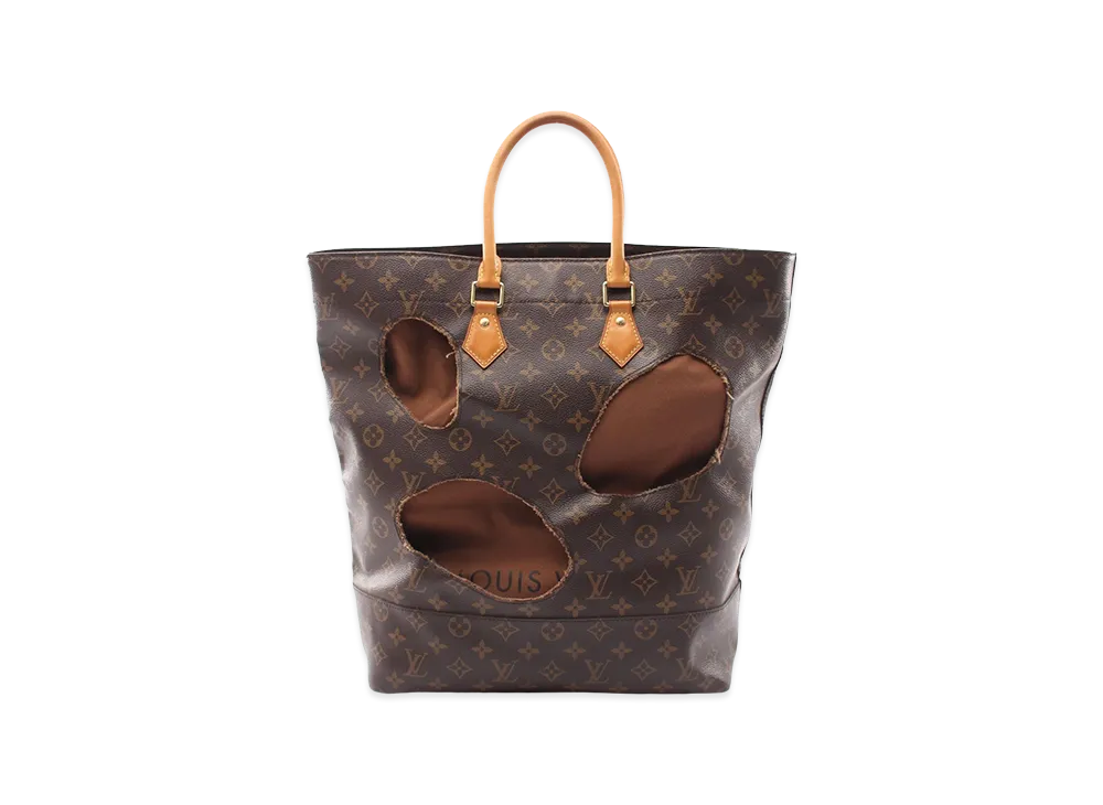 Louis Vuitton x Rei Kawakubo With Holes Tote Bag "Brown"