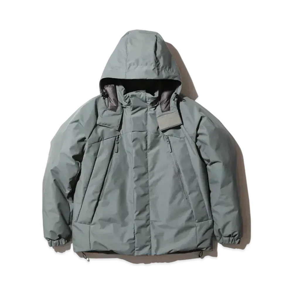snow peak FR 2L Down Jacket "Grey Khaki"